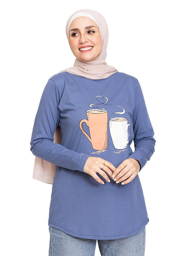 Jeans Printed Long - Sleeve Design 42 - Khotwh